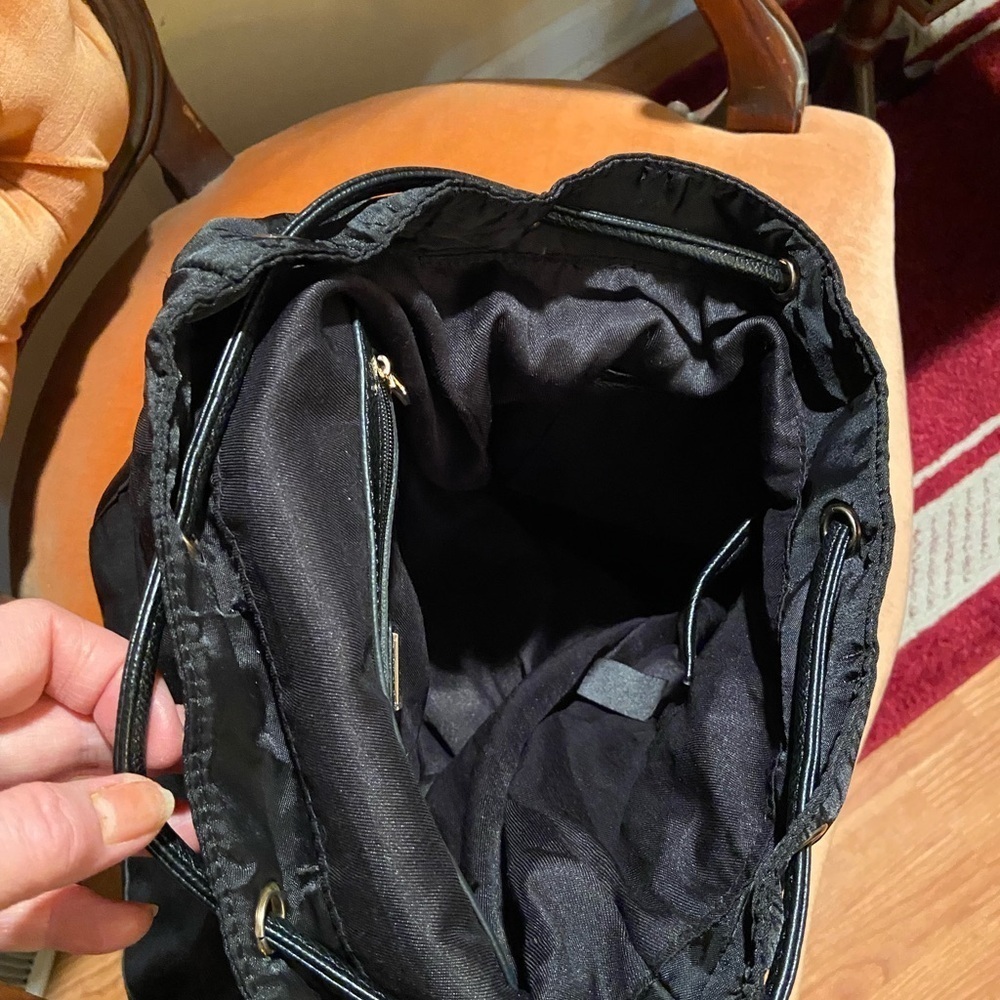 GUESS Black Quilted Backpack - Picture 8 of 16